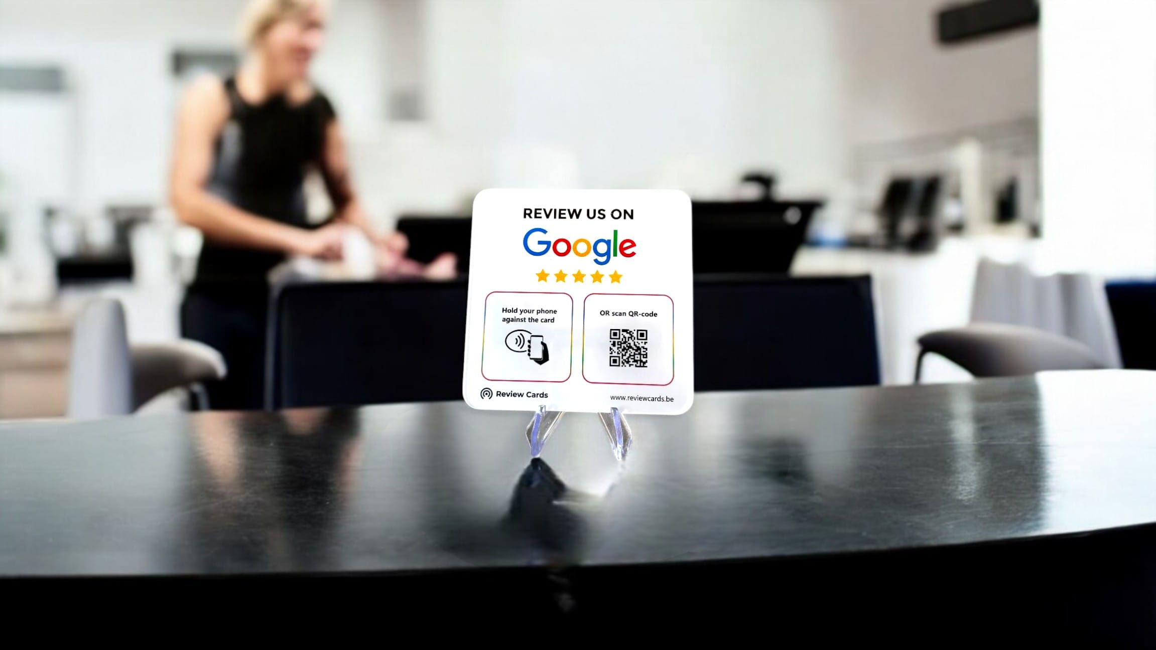 Google Review Plate